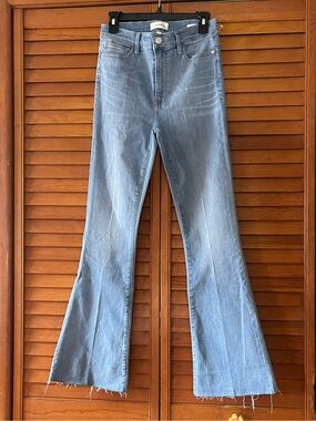 Frame Le Easy Flare High Rise Jean. Size 27 Women #425